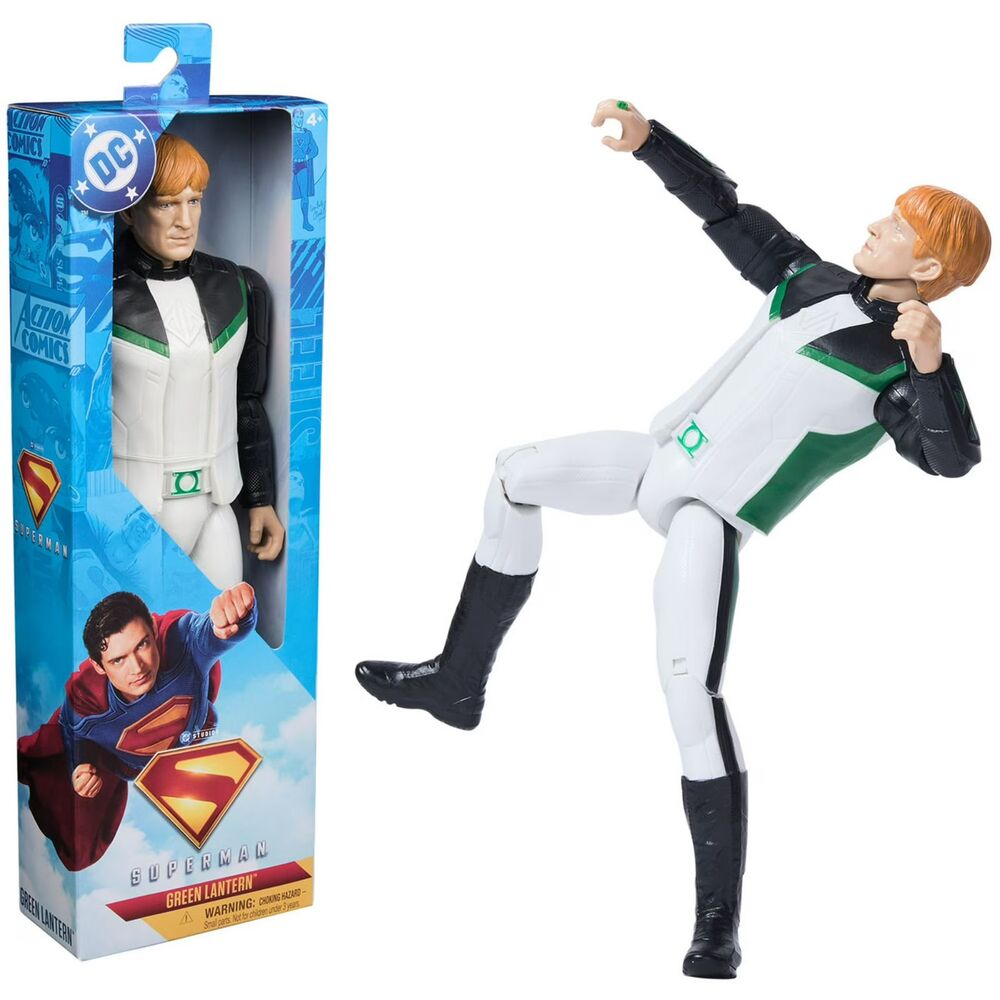 DC Comics SUPERMAN Green Lantern 12-inch Superhero Action Figure for Ages 4+